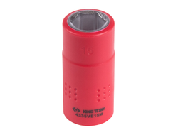 Головка торцевая диэлектрическая шестигранная 1/2", 15 мм KING TONY 4335VE15M