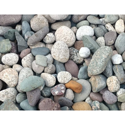 Гравий речной цветной, фракция 10-20 мм