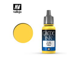 Vallejo: Краска акриловая Game Ink 72.085 "Yellow"