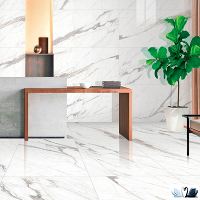 Керамогранит Creto Statvario Smart 80 х 160 см белый