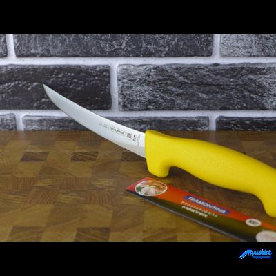 Нож обвалочный (полужёсткий) Professional Master 15см. Жёлтый  24638/056