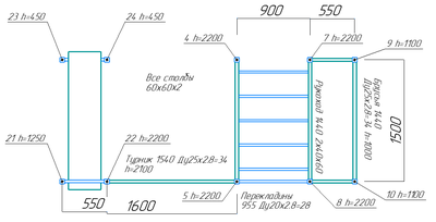 Спортивная площадка Workout W165
