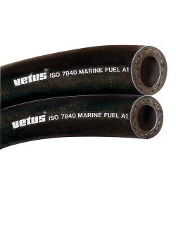 Топливный шланг Vetus FUHOSE19A внутренний Ø19мм внешний Ø28мм R80мм 10бар армированный