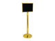 ЗОЛОТАЯ СТОЙКА под навесные декоративные канаты.BARRIER CLASSIC LITE Gold (ЗОЛОТО)
