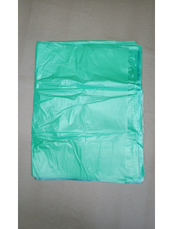 Мешок для мусора ПНД 120л 70х110-19мкн зеленый отрезные (600шт/упаковка)
