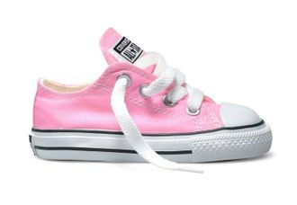 Кеды Converse All Star розовые низкие детские - 7J238