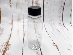 Флакон прозрачный ПЭТ с крышкой 100 мл