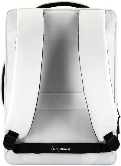 Рюкзак сумка для ноутбука 15.6 - 17.3 дюймов Optimum, белый
