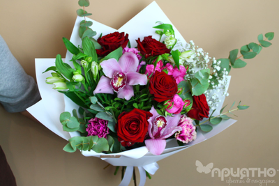 БУКЕТ ЦВЕТОВ № 448