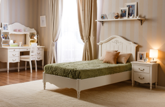 Кровать Айно 2 из массива сосны 90 х 190/200 см