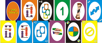Карточная игра Uno Абакус мини. Игры по ментальной арифметике - Mentalik.ru