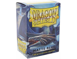 Протекторы Dragon Shield матовые синие (100 шт.)