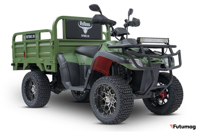 Грузовой электроквадроцикл Rutrike Рейнджер зеленый