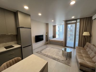 СТУДИЯ 35M2 В ДОЛГОСРОЧНУЮ АРЕНДУ В 50 МЕТРАХ ОТ МОРЯ. ЖК "TROPICAL GARDEN" - ЧАКВИ, ПРИГОРОД БАТУМИ