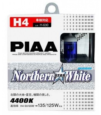 Галогеновые лампы PIAA Northern Star White (4400K)
