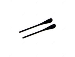 Наконечники для заушников черные (10 пар)