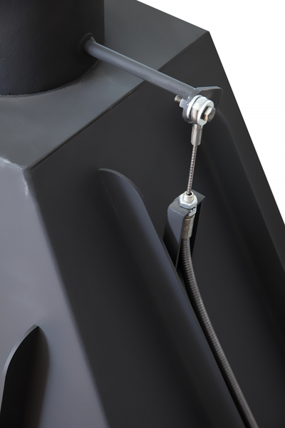 Каминная топка Альфа 700 L два стекла левая, Экокамин (Россия)