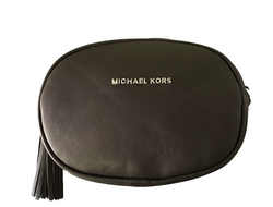 Женский клатч Michael Kors (МАЙКЛ КОРС) Ginny Medium Leather Crossbody (Серебряный)