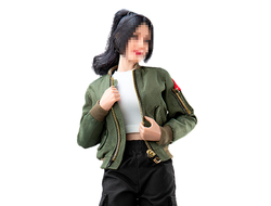 Женский комплект с курткой (оливковая) - 1/6 Fashion Jacket Set (VCL-1007B) - VERYCOOL