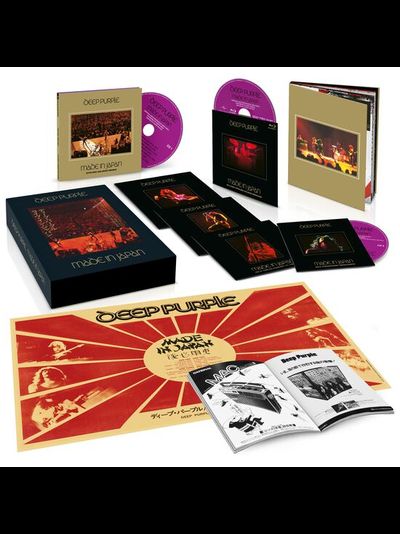 Deep Purple - Made in Japan (2025 Mix) Deluxe 5-CD + Blu-Ray Box