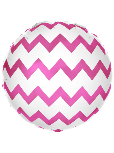 Круг, Зигзаг Розовый