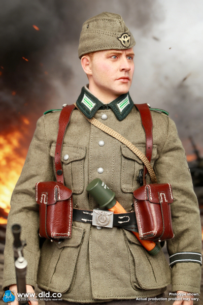ПРЕДЗАКАЗ - Немецкий пулеметчик - Коллекционная фигурка 1/6 WWII German Gunner – Friedrich (D80191) - DID ?ЦЕНА: 23500 РУБ.?