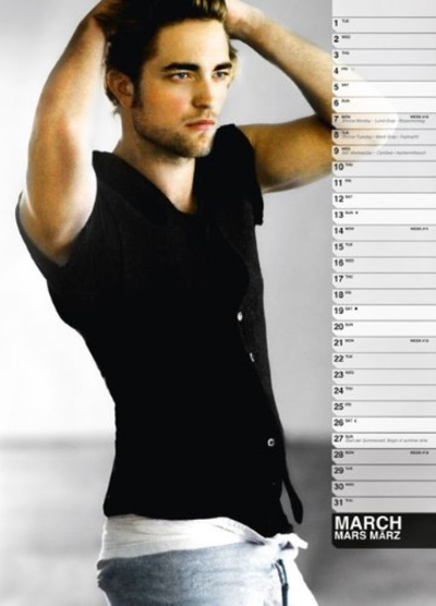 Robert Pattinson Official Календарь 2011