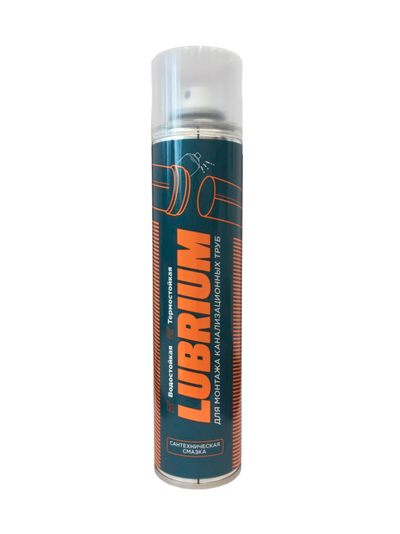 Сантехническая смазка lubrium, баллон, аэрозоль, 400 мл