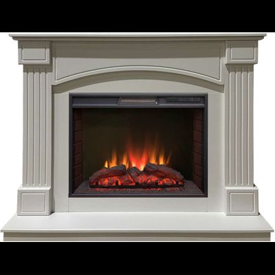 Электрокамин Грация WT с очагом Sparta 25.5 LED