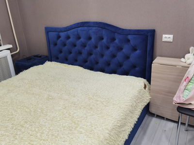 ОДНОСПАЛЬНАЯ, ДВУСПАЛЬНАЯ КРОВАТЬ ИМПЕРИАЛ, МЯГКАЯ С КАРЕТНОЙ СТЯЖКОЙ, ФАНЕРА, УСИЛЕННАЯ МЕТАЛЛОМ, С ПОДЪЕМНЫМ МЕХАНИЗМОМ И БЕЛЬЕВЫМ ЯЩИКОМ, НЕДОРОГО