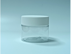 Банка PET 100мл с белой крышкой, арт. 100/34М