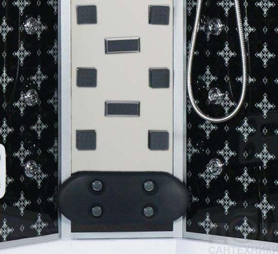 Душевая кабина River Temza 120/120/55 ТН