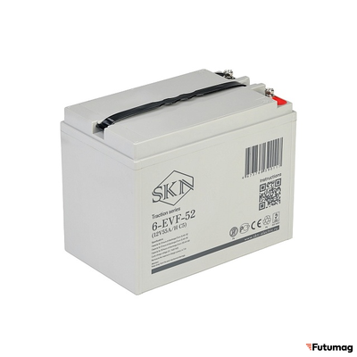 Тяговый аккумулятор SKN 6-EVF-52 (12V55A/H C5)