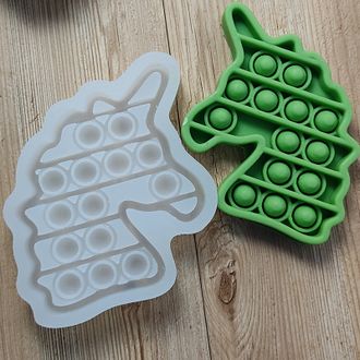 Молд  "Поп-ит Единорог"