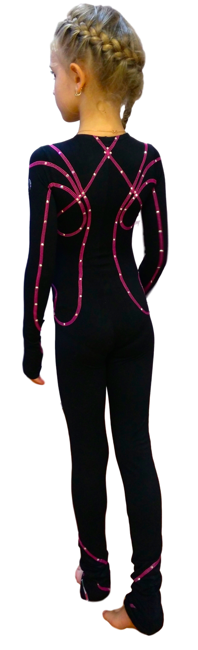 КОМБИНЕЗОН С РЕЛЬЕФНОЙ ВЫШИВКОЙ И ОТДЕЛКОЙ SWAROVSKI  (арт 507)