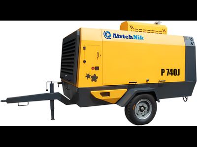 Дизельный винтовой одноступенчатый компрессор P 740J (21 бар)