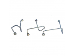 Топливопровод от форсунки к ТНВД КМ385BT/LL380BT (компл. 3 шт)