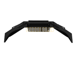 Передний силовой бампер без дуг серии Трофи на Mitsubishi L200 IV 2006-2014 (02.121.03)