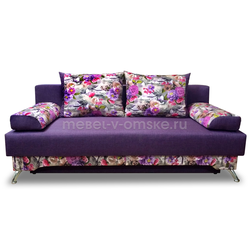 ПП043 Диван "Пума" (еврокнижка). Размеры: 2000х800х1000. Спальная зона: 1400х2000.