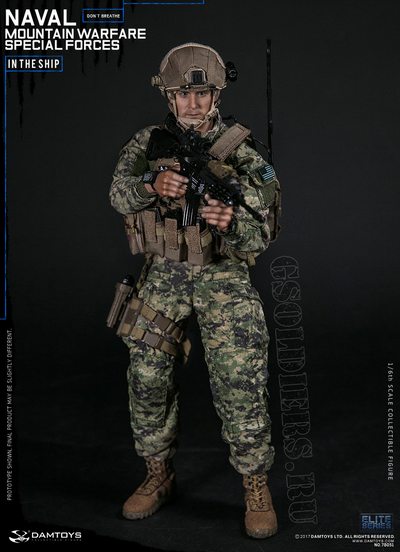 Коллекционная фигурка 1/6 NAVAL MOUNTAIN WARFARE SPECIAL FORCES (78051) - DAMTOYS