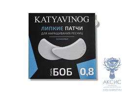 БОБ толщина 0,8 мм - Липкие силиконовые патчи, белые