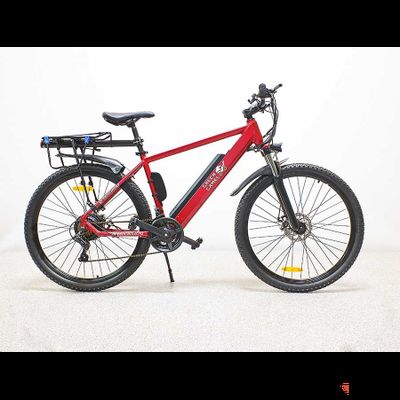 Электровелосипед GreenCamel Мустанг (R27,5 350W 36V 10Ah) 21 скорость красный