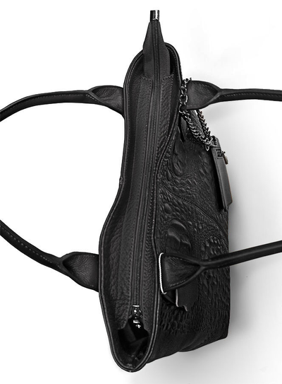 (АРТИКУЛ: 10032/0/82) СУМКА ЖЕНСКАЯ БОЛЬШАЯ, НАТУРАЛЬНАЯ КОЖА, ЧЕРНАЯ, С КОШЕЛЬКОМ, РУЧКИ ЧЕРЕЗ ПЛЕЧО