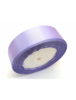 Лента атласная 25 мм, цвет  светло сиреневый арт. 90