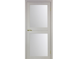 Межкомнатная дверь "Турин-520.212" дуб беленый (стекло сатинато)