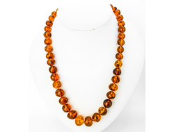 Бусы "Мятый шар"