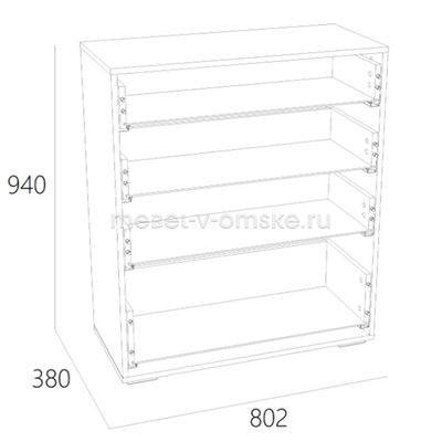 Комод Summit (Саммит)-040.64