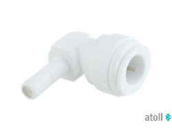 Переходник угловой atoll SE0404 1/4ц x1/4т (Stem Elbow) (Z-Q-SE4044)