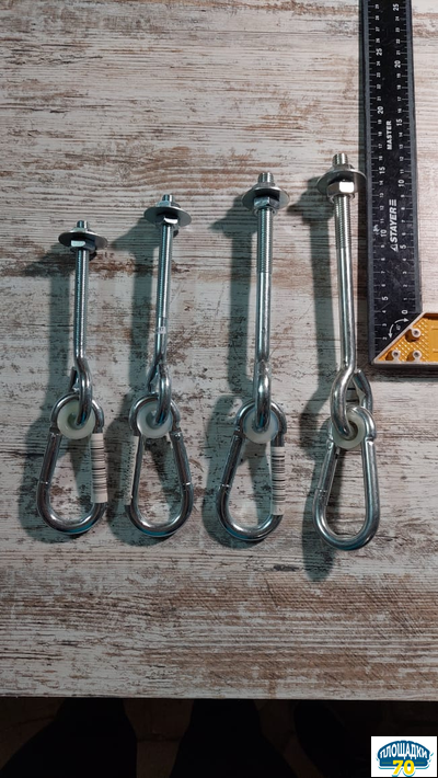 Подвес для качелей тип "A" M12, 140 мм