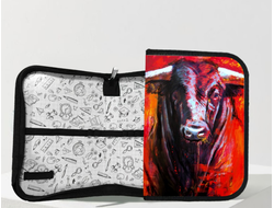 Пенал с символикой "Быка" №3